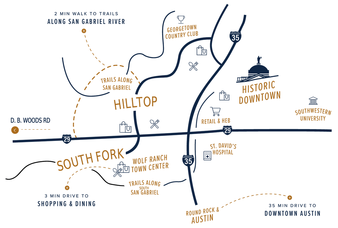 Wolf Ranch Location Map